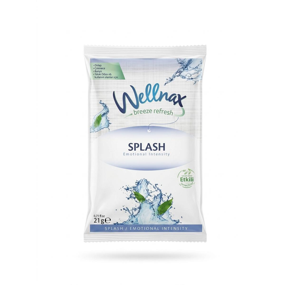 Wellnax Duftsäckchen – Schrankduft mit Aufhänger | Valerian, Buket, Pudra oder Splash | 21 g