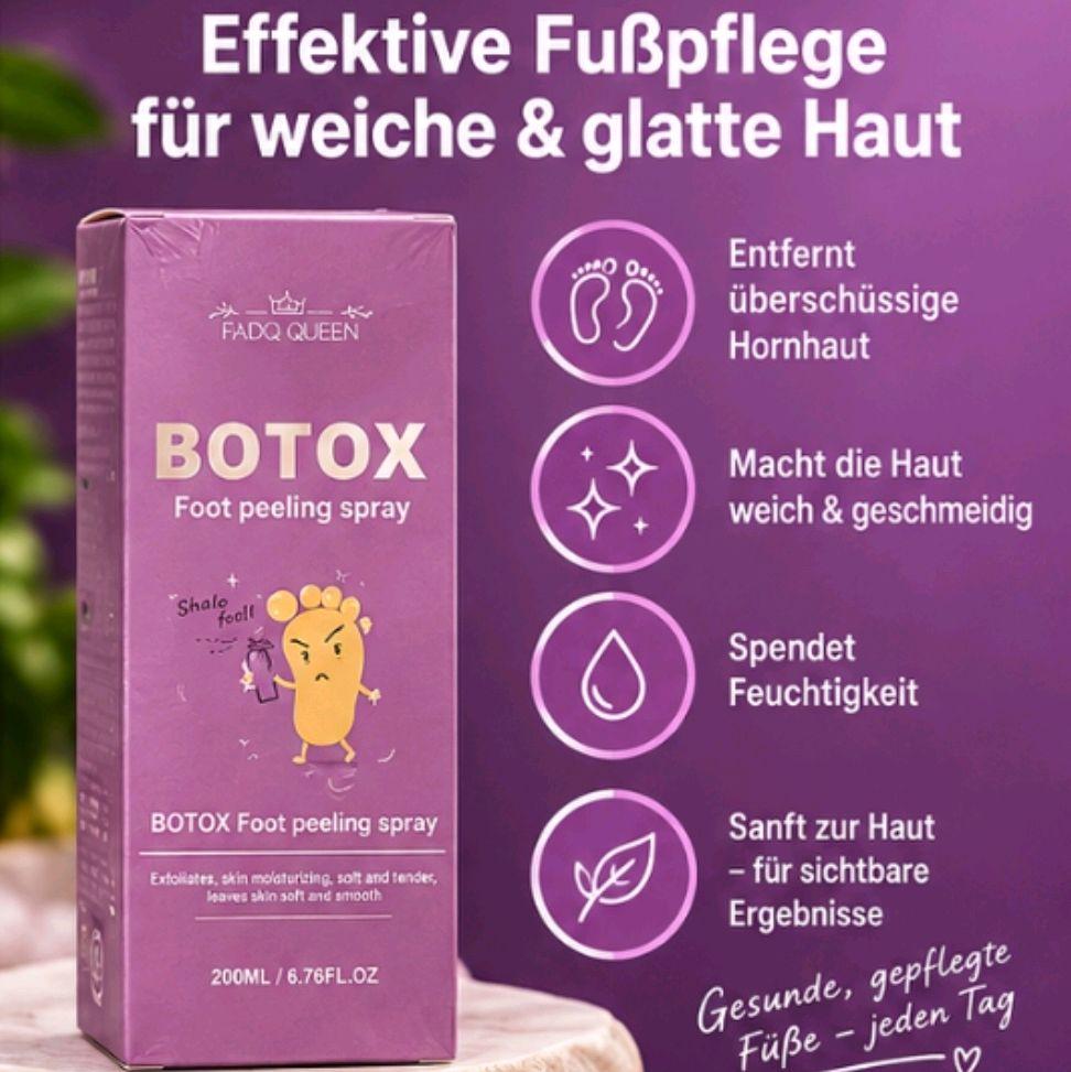 Fuß-Peeling-Spray 200 ml gegen Hornhaut – für samtweiche Füße