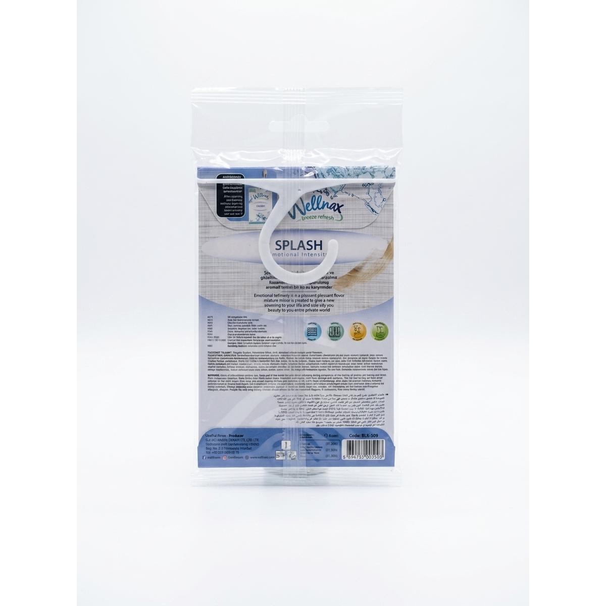 Wellnax Duftsäckchen – Schrankduft mit Aufhänger | Valerian, Buket, Pudra oder Splash | 21 g