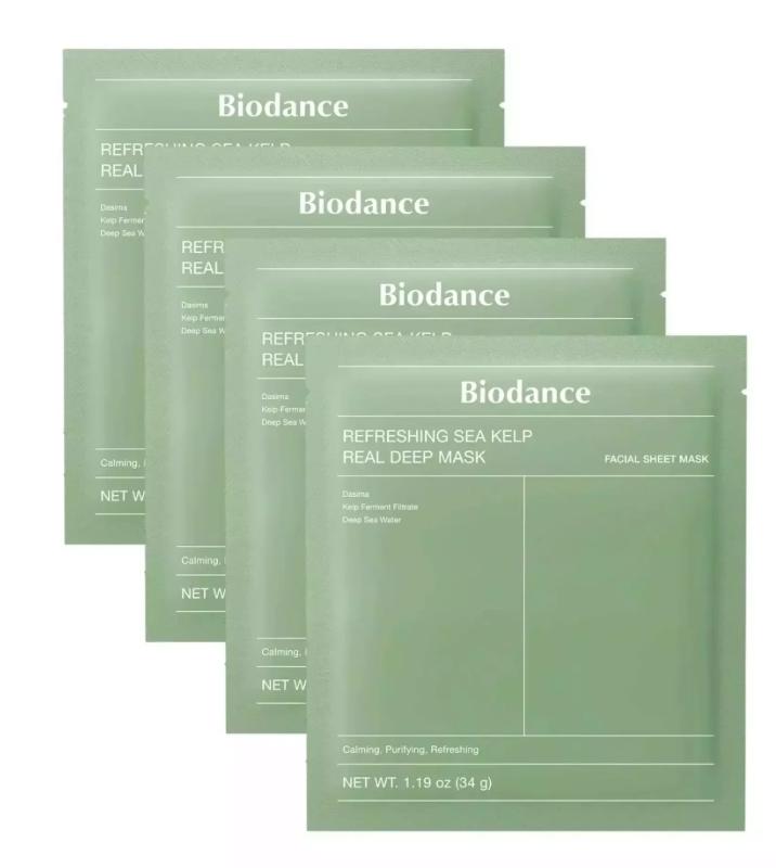 Biodance Caviar PDRN Mask 4er Pack | Anti-Aging Tuchmaske