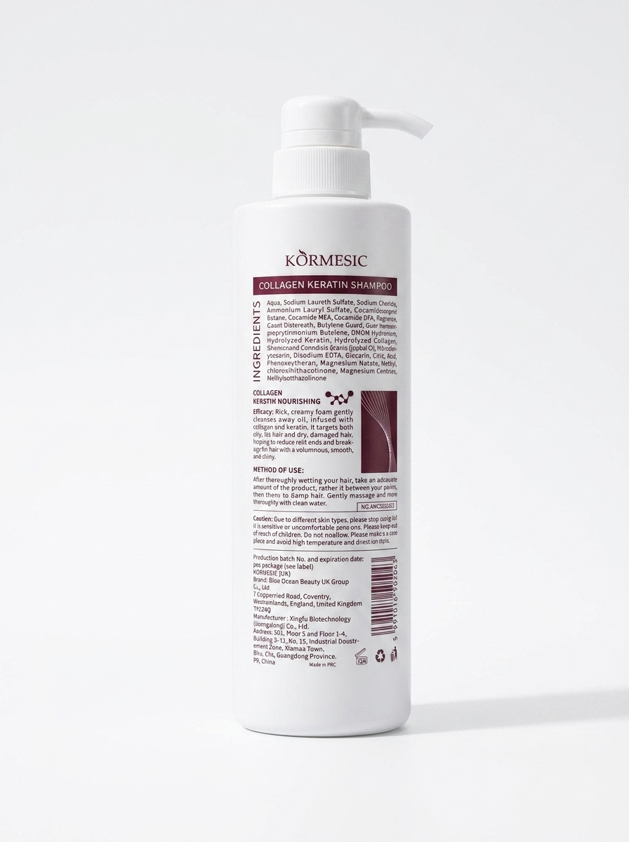 KORMESIC Collagen Keratin Shampoo, 500 ml