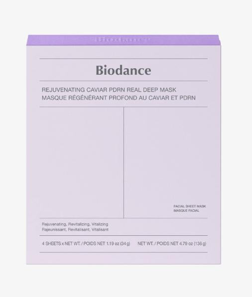 Biodance Caviar PDRN Mask 4er Pack | Anti-Aging Tuchmaske