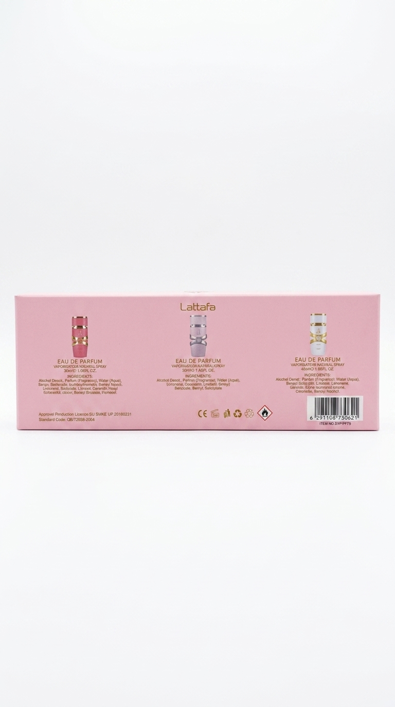 Lattafa Yara Eau de Parfum Mini-Set, 3x30 ml