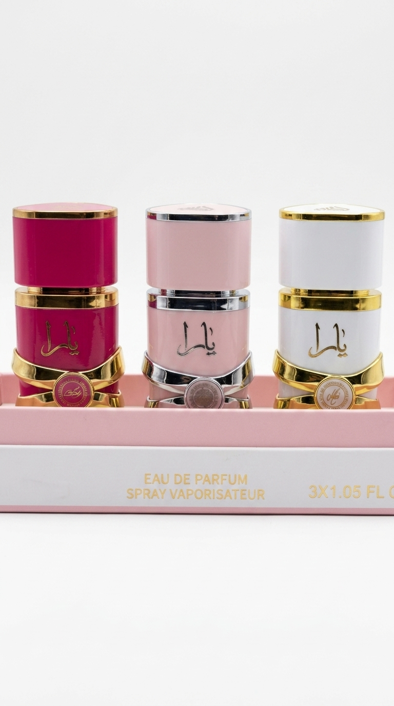 Lattafa Yara Eau de Parfum Mini-Set, 3x30 ml