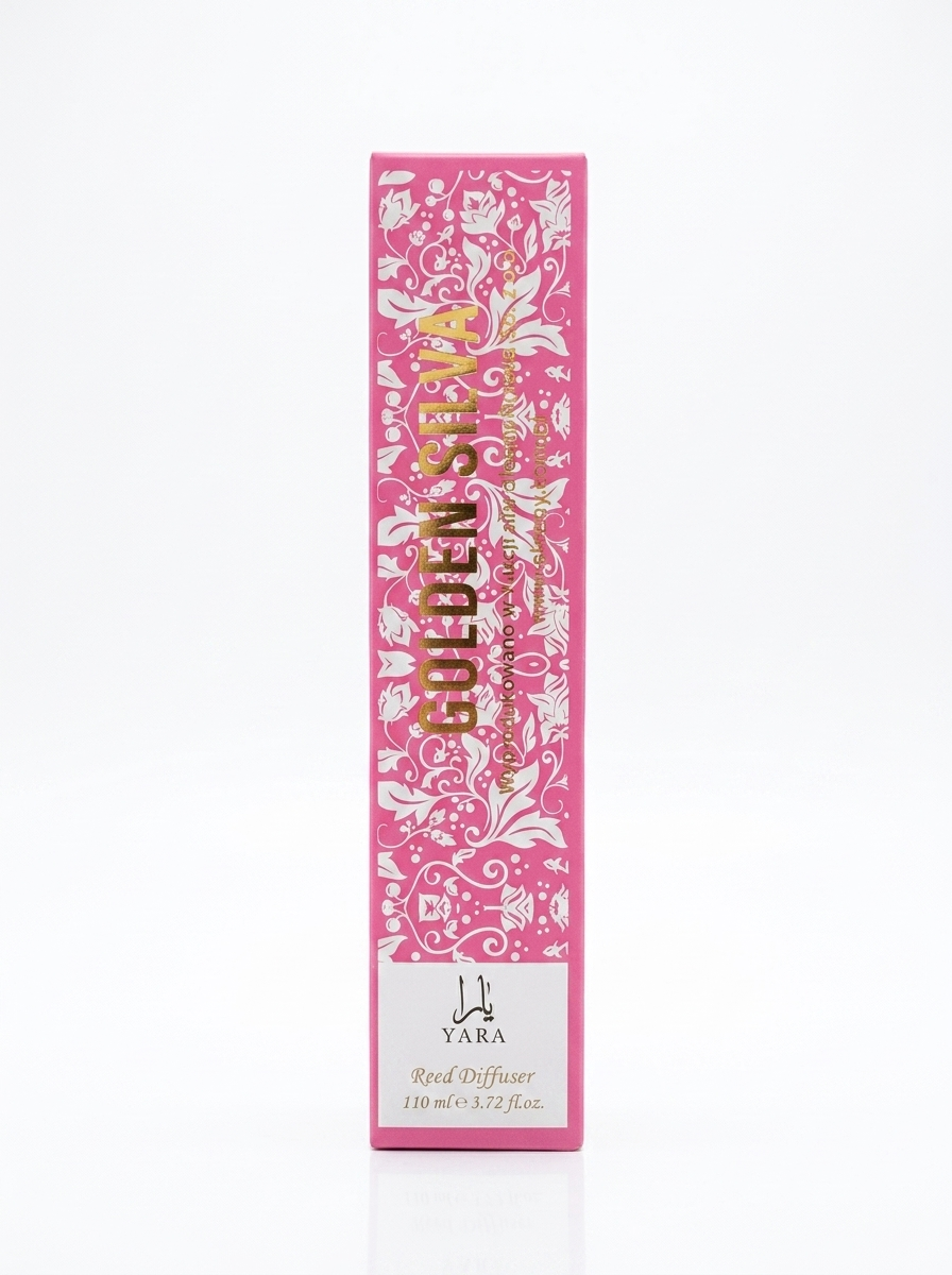YARA Golden Silva Reed Diffuser, 110 ml
