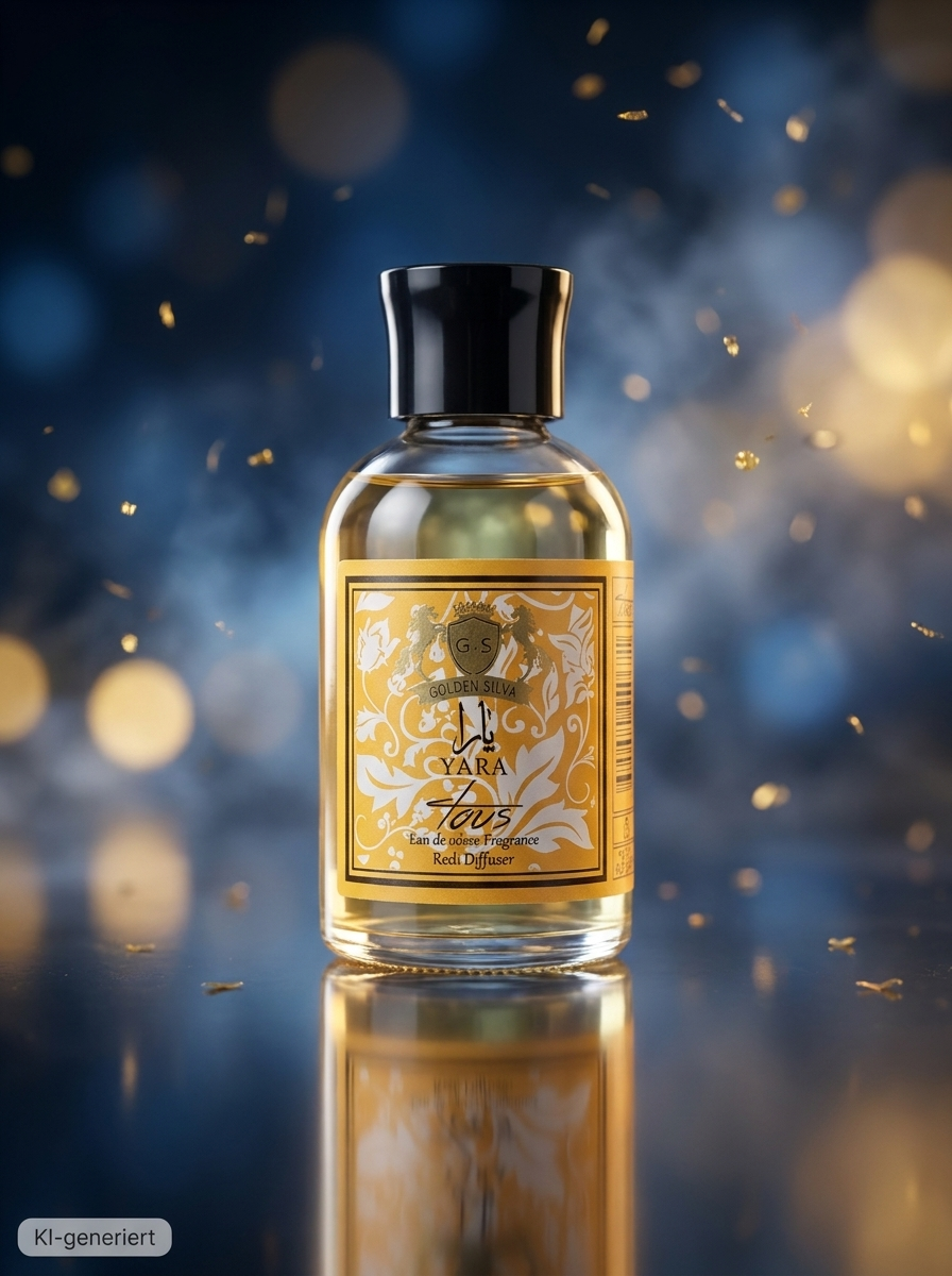YARA Golden Silva Tous Reed Diffuser, 110 ml