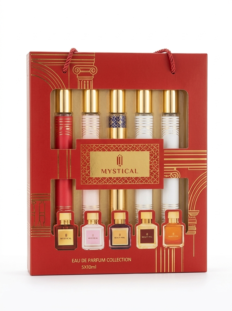 Mystical Eau de Parfum Collection – Geschenkset, 5 x 10 ml