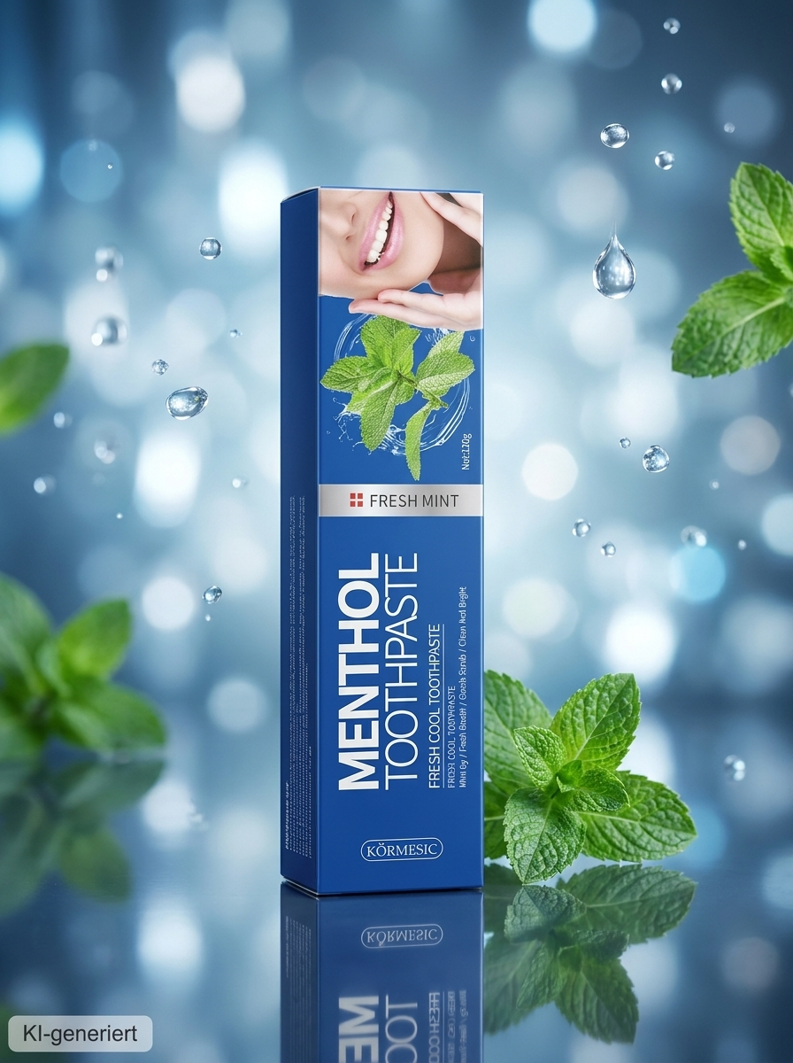 Kormesic Menthol Toothpaste – Fresh Mint, 120 g