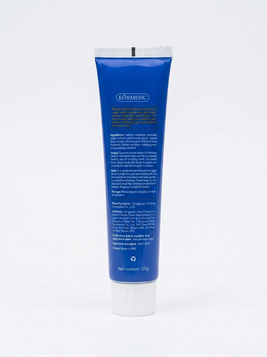 Kormesic Menthol Toothpaste – Fresh Mint, 120 g
