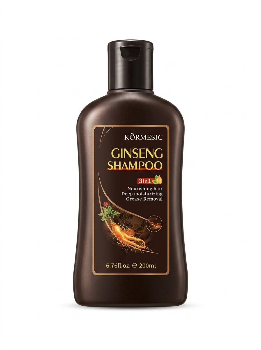KORMESIC Ginseng Shampoo 3in1, 200 ml