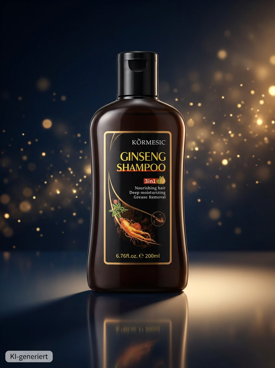 KORMESIC Ginseng Shampoo 3in1, 200 ml